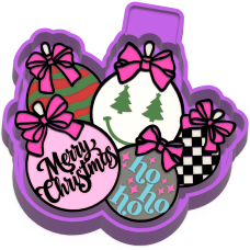 Retro Christmas Bulbs