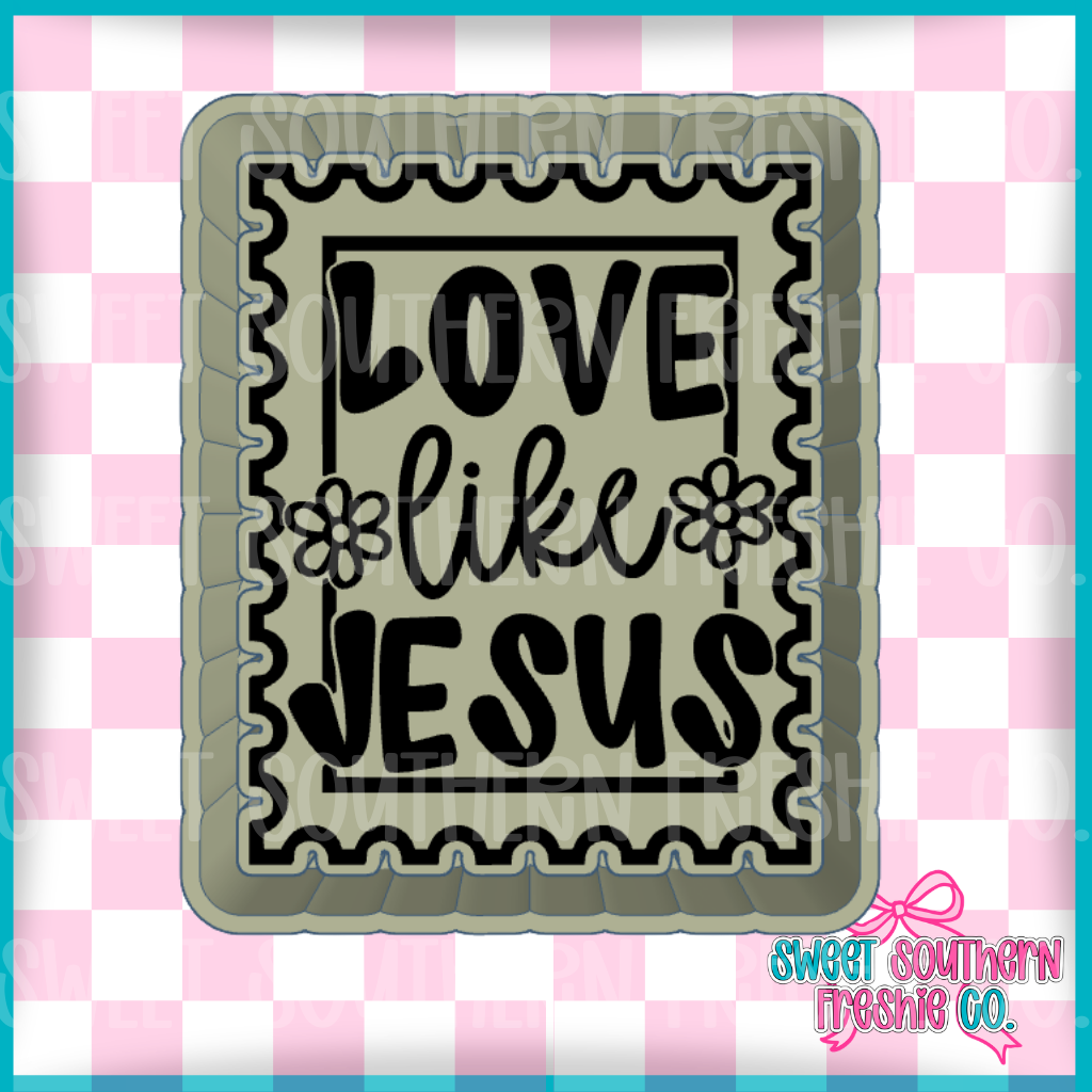 Love like Jesus Stamp
