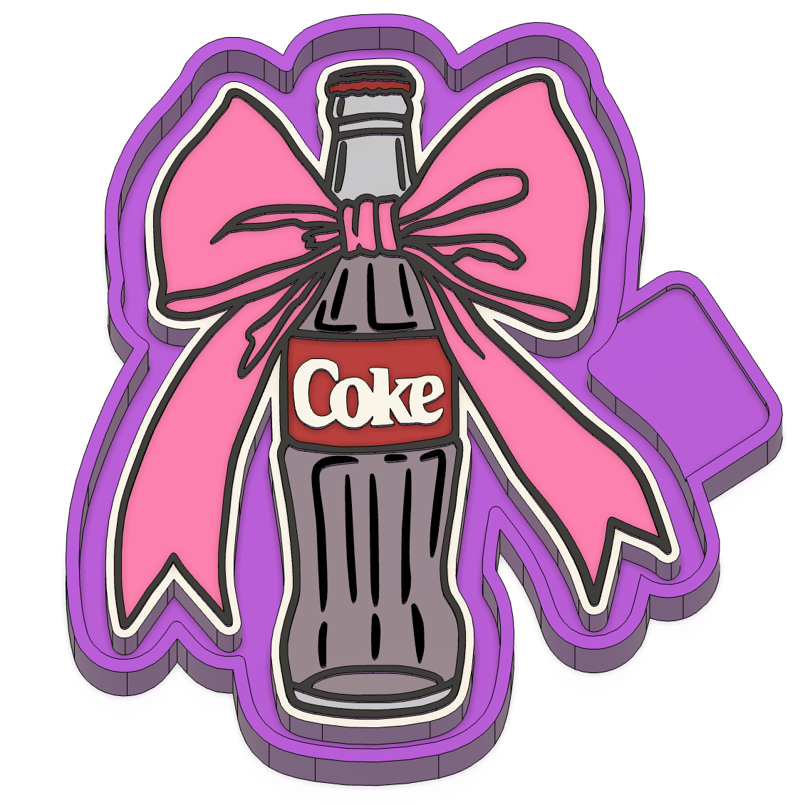 Coke with bow #32