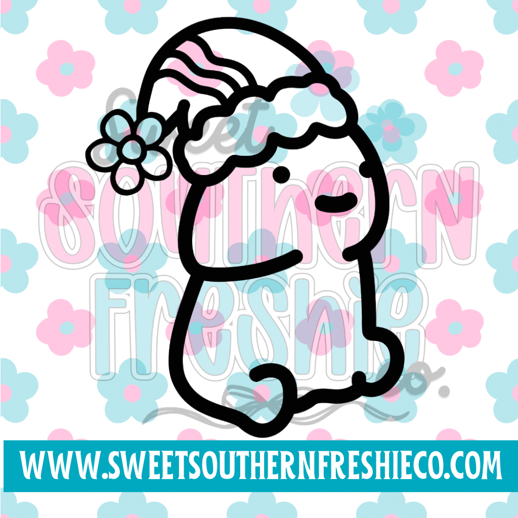 Little Richard with Santa hat