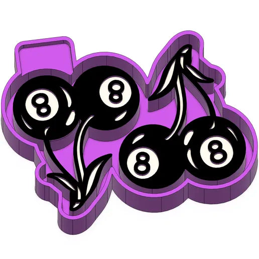 8 ball cherry vent clips #231