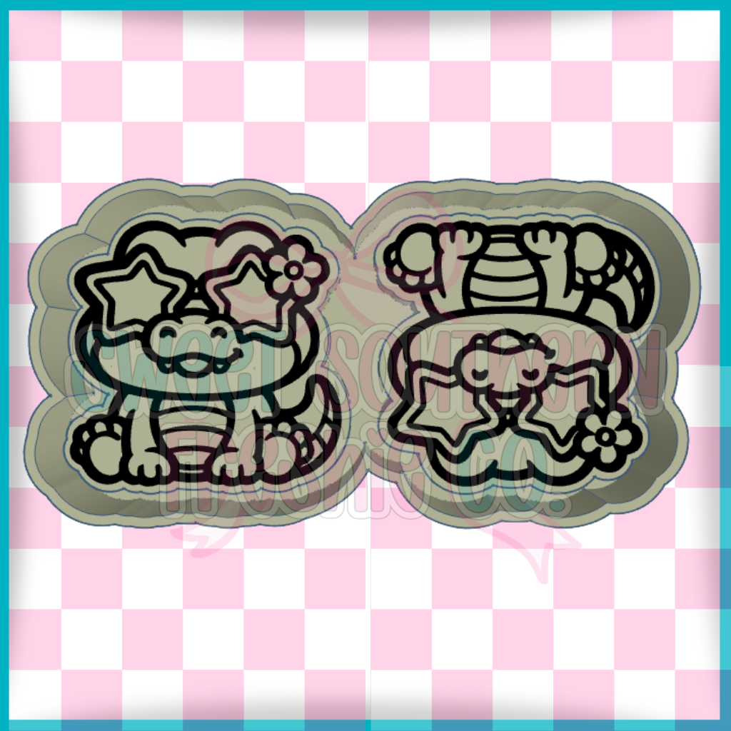 Gator with star glasses vents