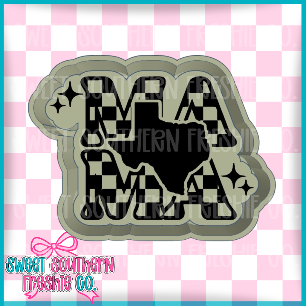 Checkered Mama W/ Texas