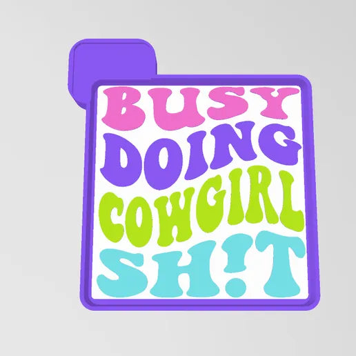 Busy doing cowgirl shit