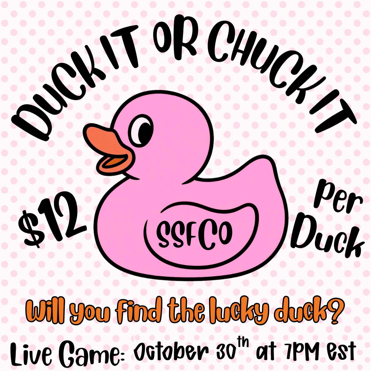 Duck it or Chuck it *DO NOT ORDER WITH ANYTHING ELSE!