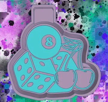 8 ball cherries and dice #89