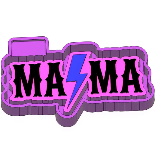 Mama lightning bolt #123