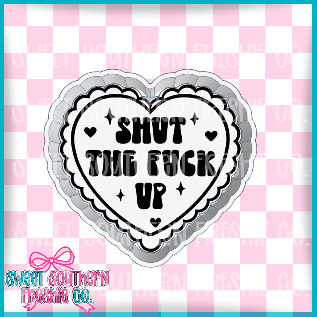 STFU Heart W/Lace