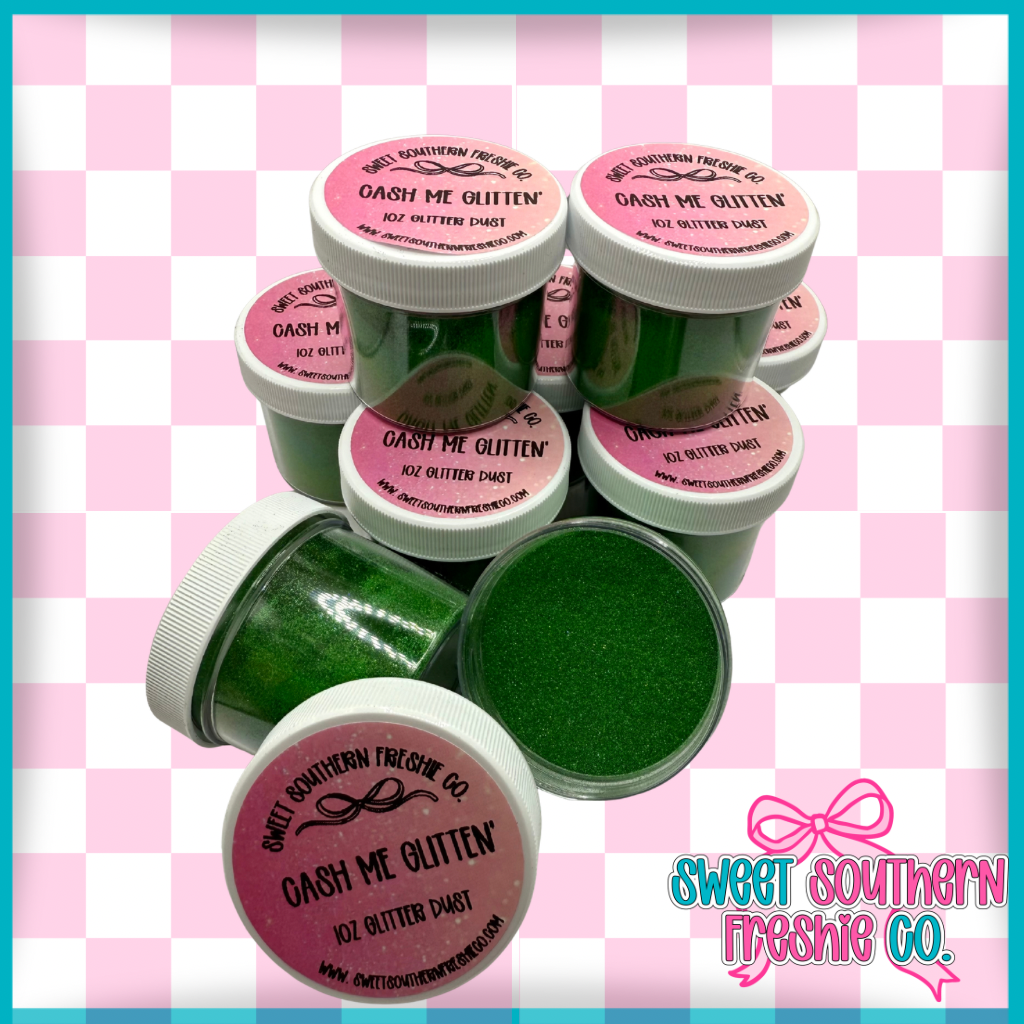 CASH ME GLITTEN’ GLITTER DUST 1 OZ