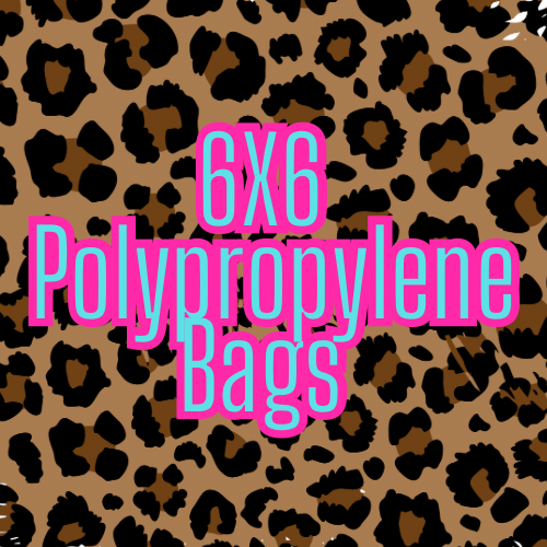 6X6 Polypropylene Bags