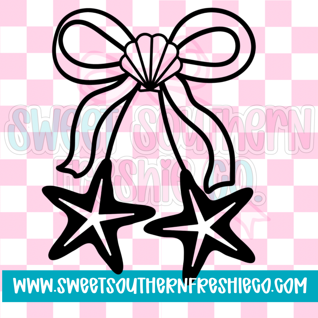 Starfish Cherries with bow