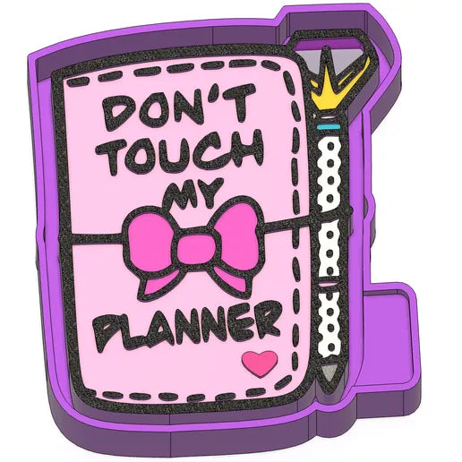 Don’t touch my planner