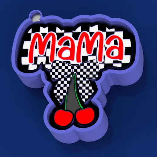 Mama checkered with cherries