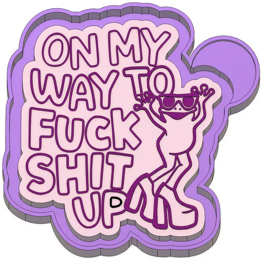 On my way to fuck shit up frog #183