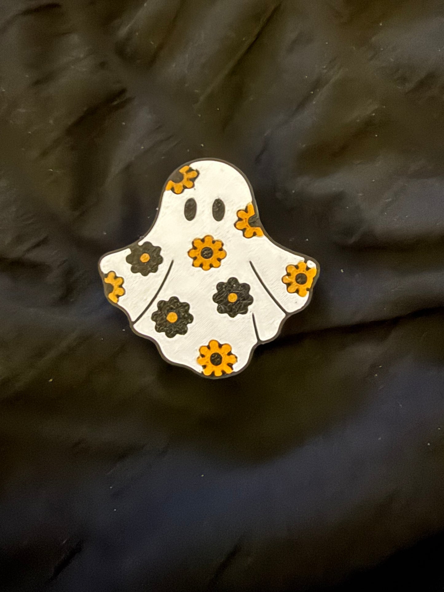 Flower Ghost Straw Toppers