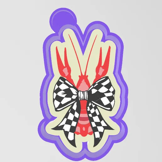 Crawfish with bow