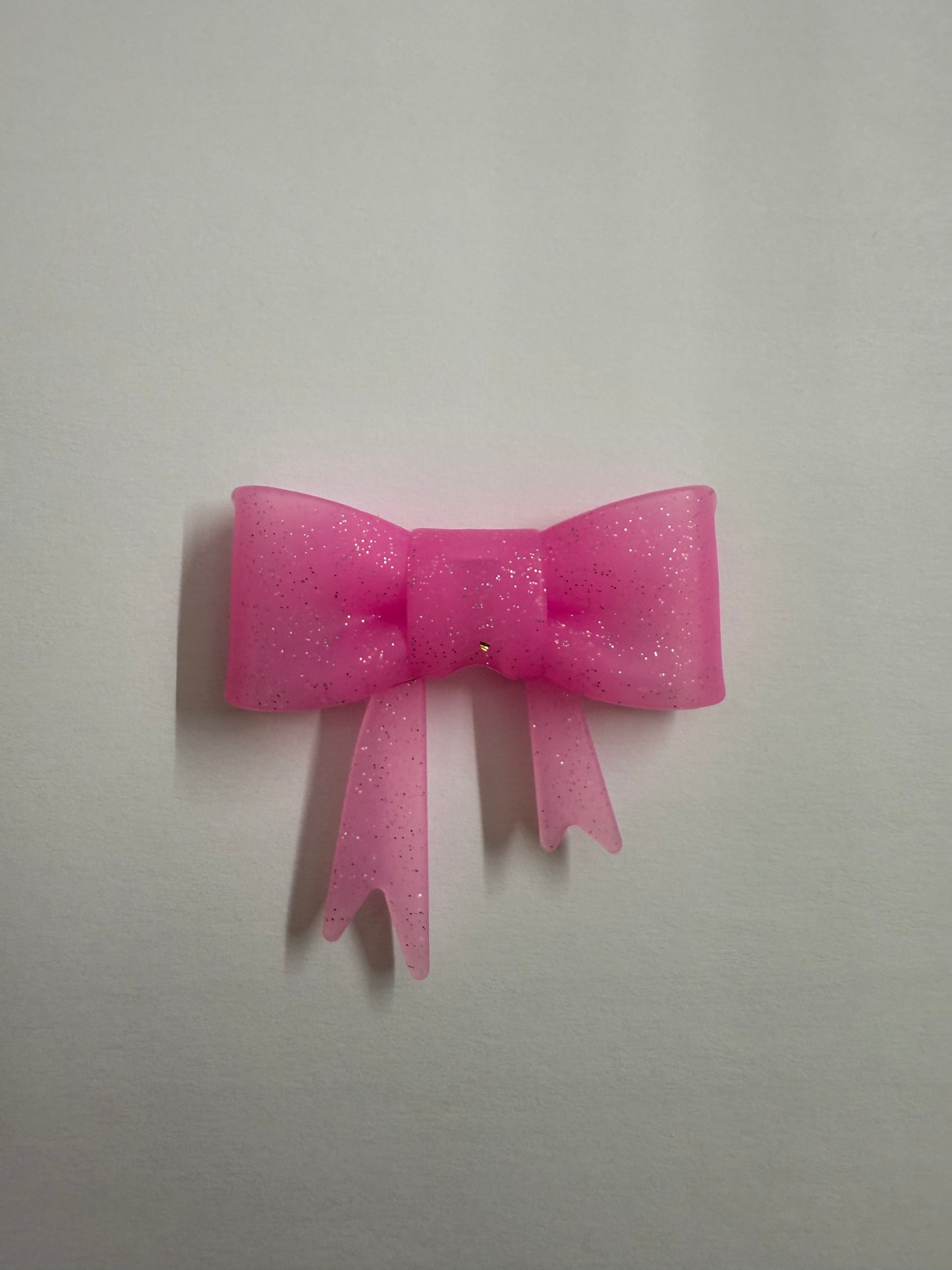 COQUETTE BOW SILICONE STRAW TOPPER