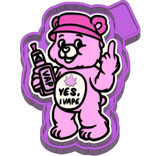 Yes, I vape care bear #220