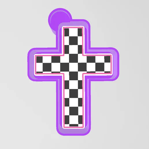 Checkered Cross #114