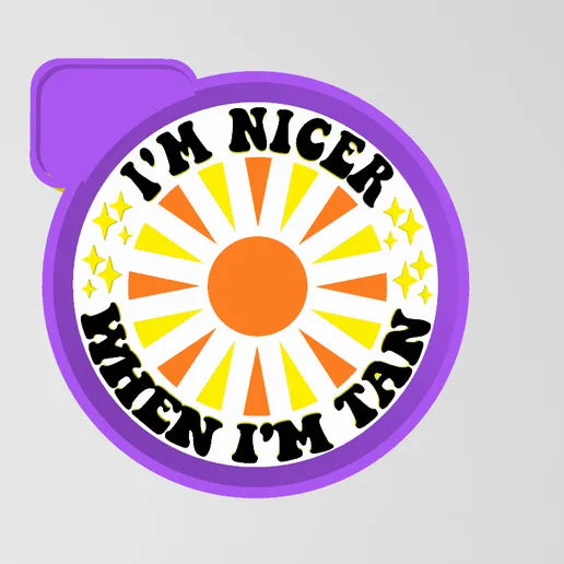 I’m nicer when I’m tan #98