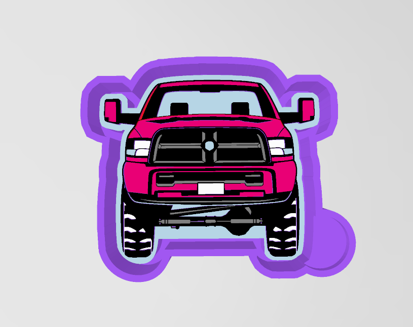 Dodge truck (front view) #202