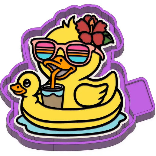 Duck on floatie #245