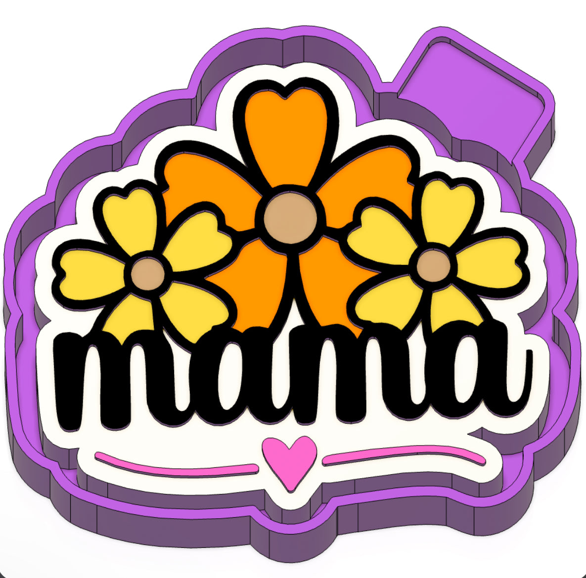Mama with flowers #189
