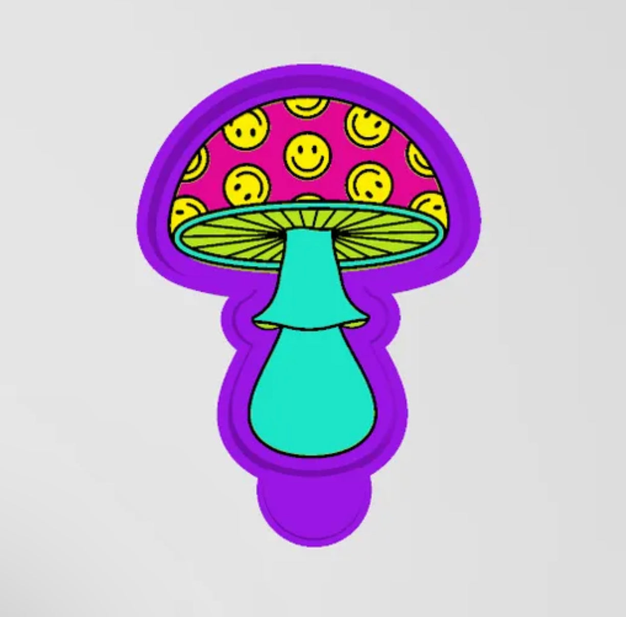 Smiley mushroom #152