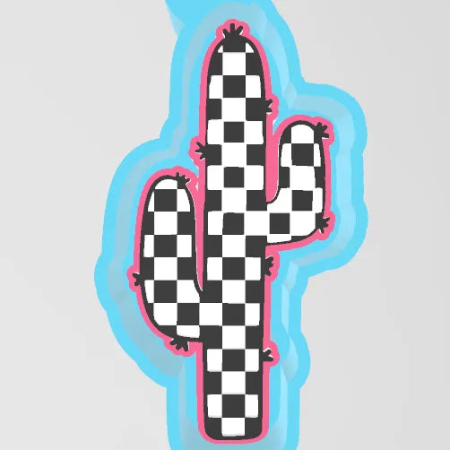 Checkered Cactus #235