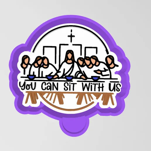 You can sit with us plain font #252