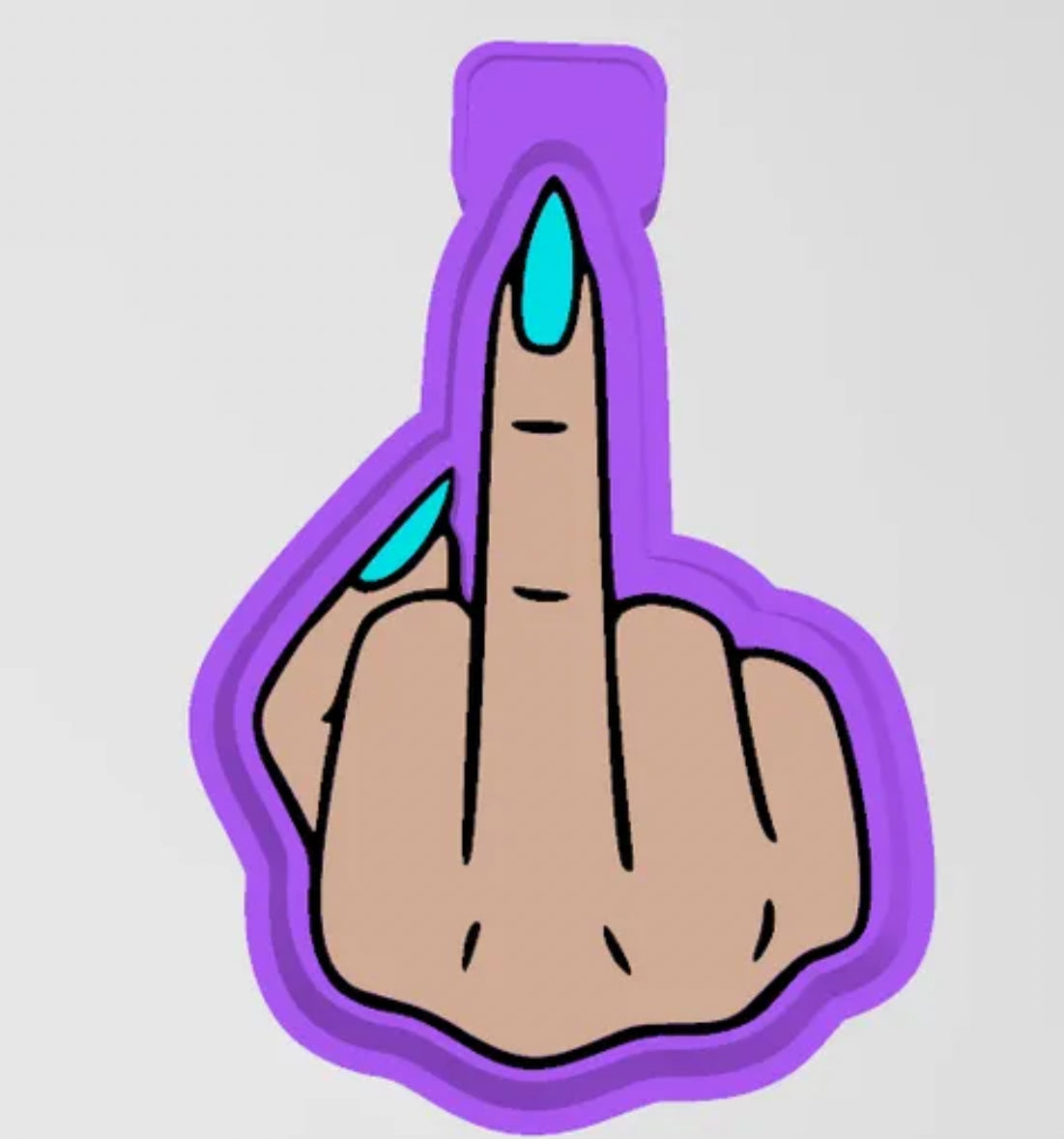 Middle finger (birdie) #166