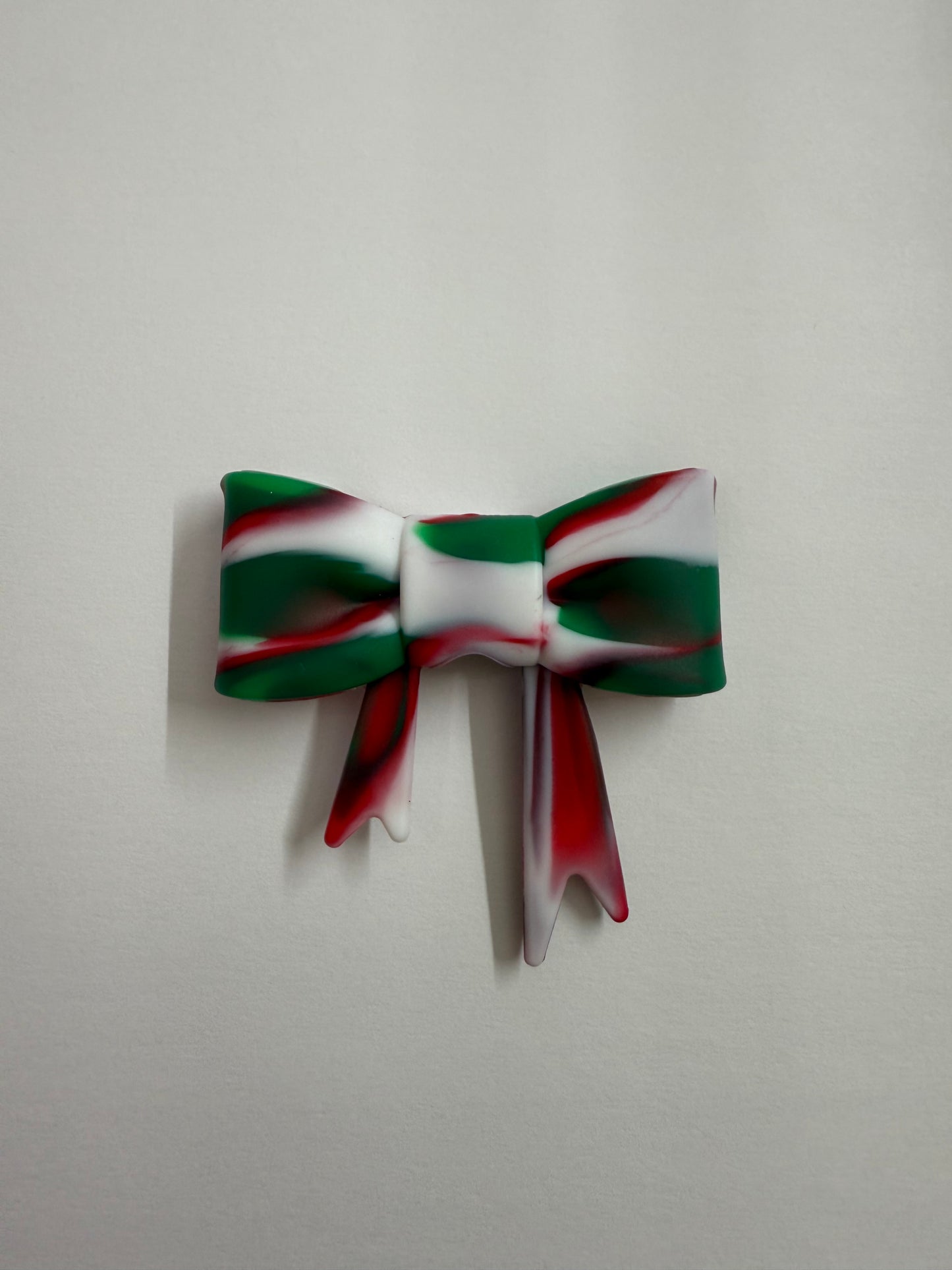 COQUETTE BOW SILICONE STRAW TOPPER