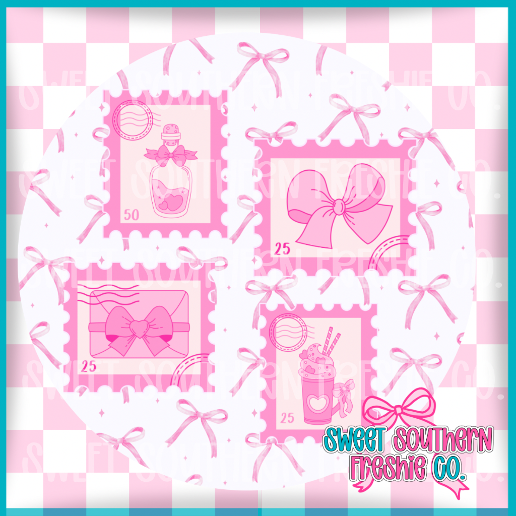 Round Cardstock| Valentine Stamps