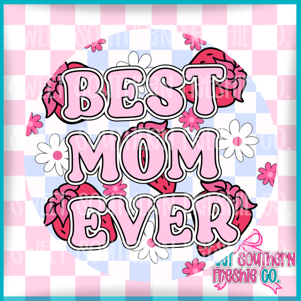 Round Cardstock| Best Mom Ever