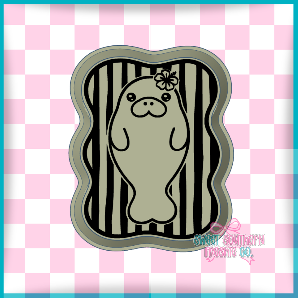 Mantee Striped Frame