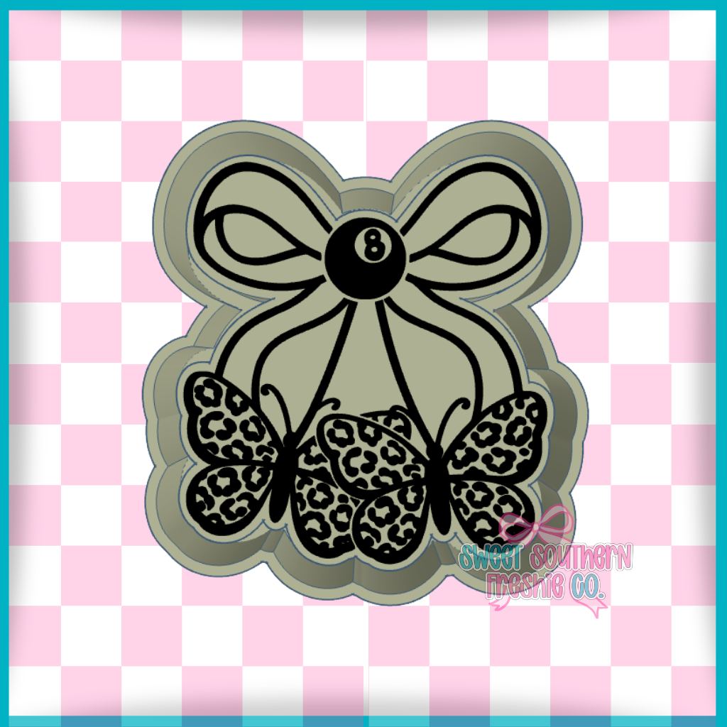 Cheetah print Butterfly Cherries
