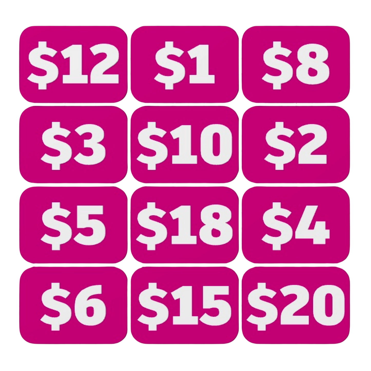Price tags