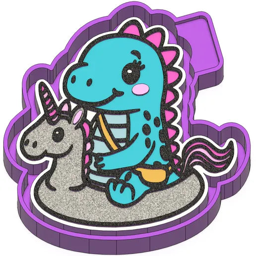 Dino in float