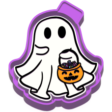 Ghost with candy basket