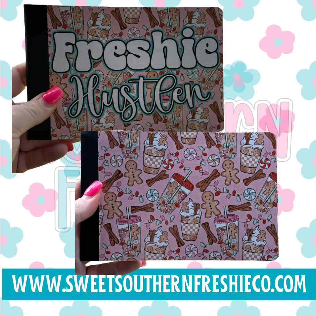 Freshie Hustler half notebooks