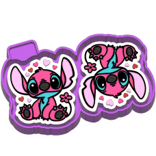 Stitch with hearts vents