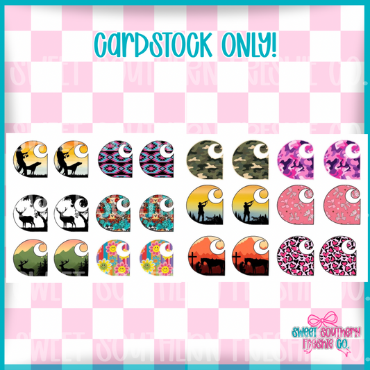 Carhartt Vents| Cardstock ONLY