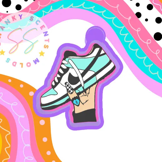 Nike shoe with hand