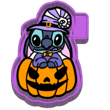 stitch in pumpkin