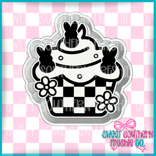 Easter Peeps Cupcake