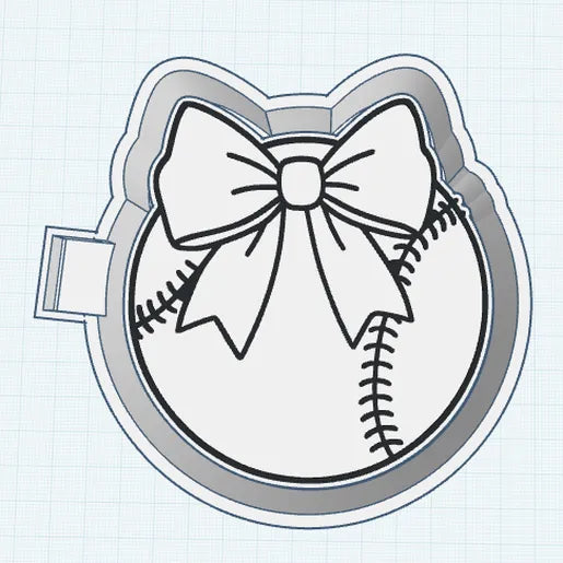 Baseball with bow