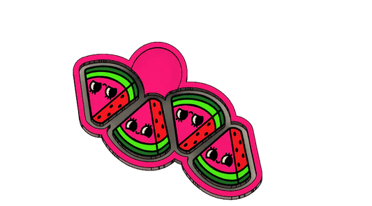 Watermelon slice vent clips #218