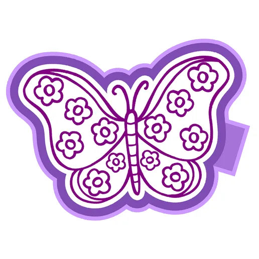 Butterfly with Daisys