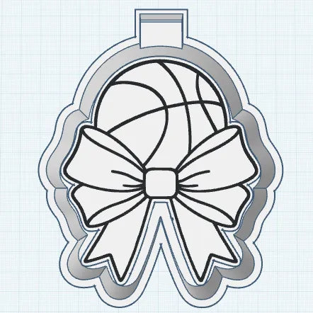 Basketball with bow