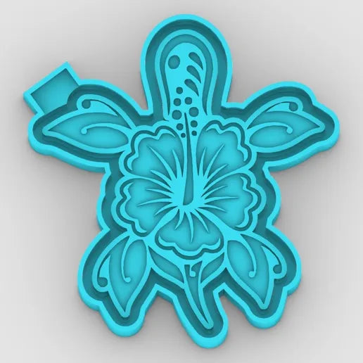 Floral turtle